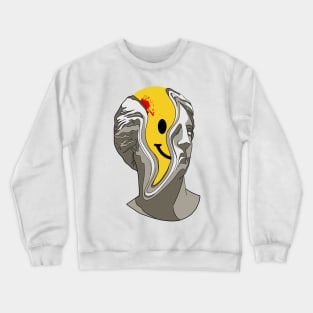 Sculpture the button, watchmen Crewneck Sweatshirt